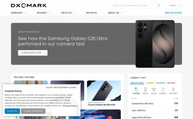 dxomark.com screenshot