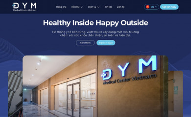 dymmedicalcenter.com.vn screenshot