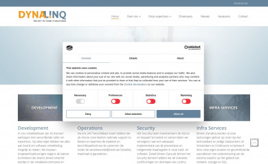 dynalinq.nl screenshot