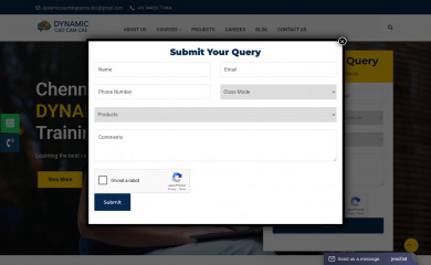 dynamiccadcamcae.com screenshot