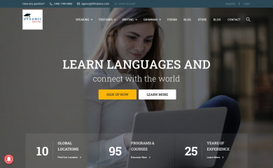 dynamicielts.com screenshot