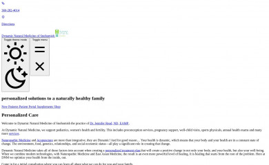 dynamicnaturalmedicine.com screenshot