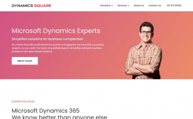 dynamicssquare.com.sg screenshot