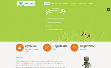 dyslexiesuriname.org screenshot