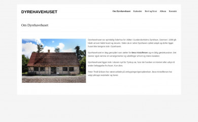 dyrehavehuset.dk screenshot