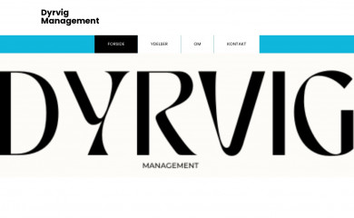 dyrvig-management.dk screenshot