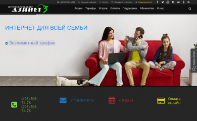dzinet.ru screenshot