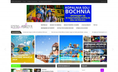 dzieckowpodrozy.pl screenshot