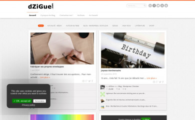 dzigue.com screenshot