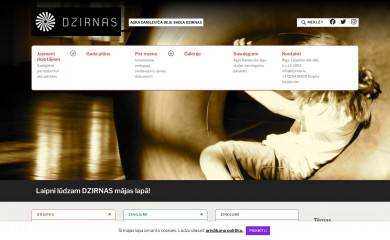 dzirnas.lv screenshot