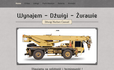 dzwigiczemiel.pl screenshot