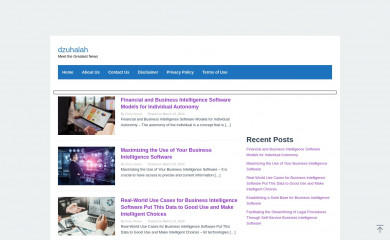 dzuhalah.com screenshot