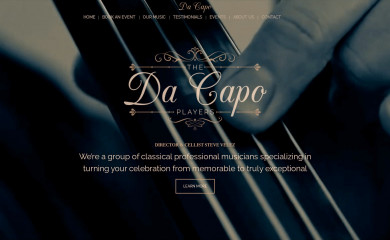 dacapoplayers.com screenshot