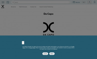 dacapopress.com screenshot