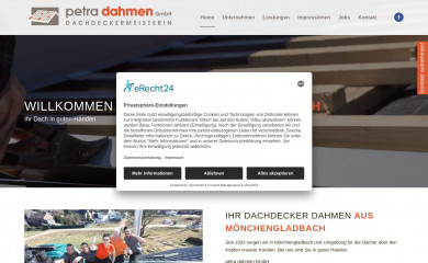 dachdecker-dahmen.de screenshot