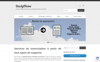dactylhome.fr screenshot
