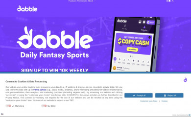 dabble.com screenshot