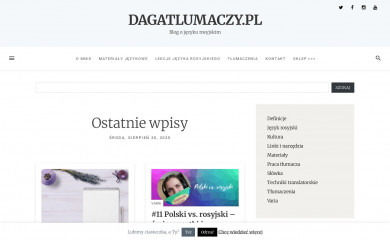 dagatlumaczy.pl screenshot