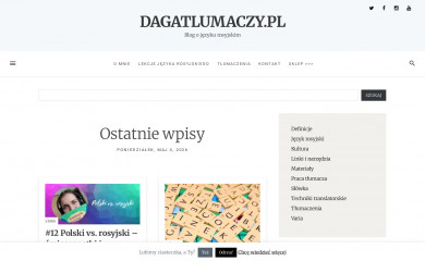 dagatlumaczy.pl screenshot