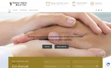 dagcare.nl screenshot