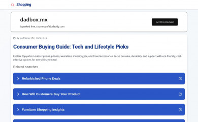 dadbox.mx screenshot