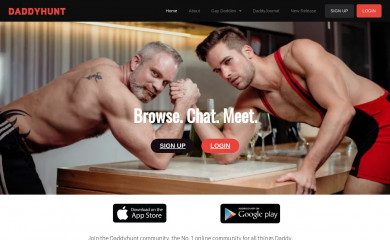 daddyhunt.com screenshot