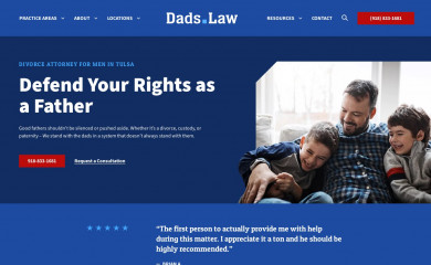 dadslaw.wpenginepowered.com screenshot
