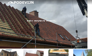 dakwerkenpodevijn.be screenshot
