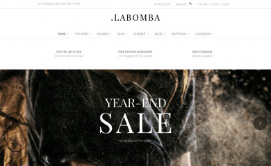 https://dahz-theme.com/Labomba/ screenshot