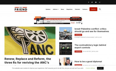 dailyfriend.co.za screenshot