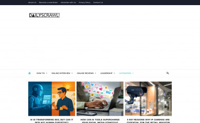 dailyscrawl.com screenshot