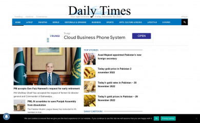 dailytimes.com.pk screenshot