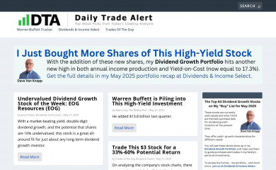 dailytradealert.com screenshot