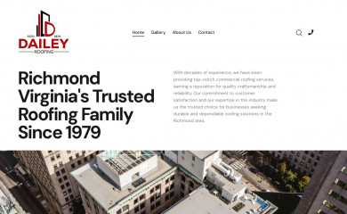 daileysroofing.com screenshot