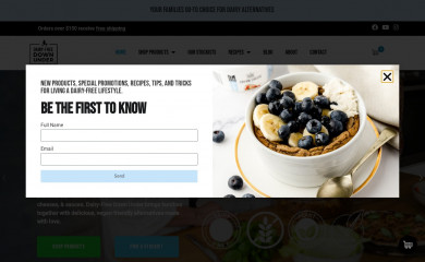 dairyfreedownunder.com.au screenshot