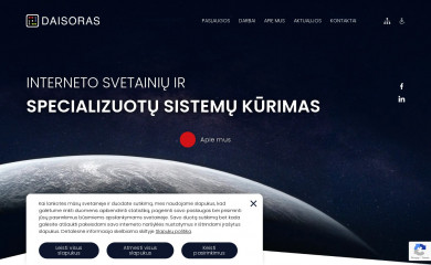 http://www.daisoras.lt screenshot