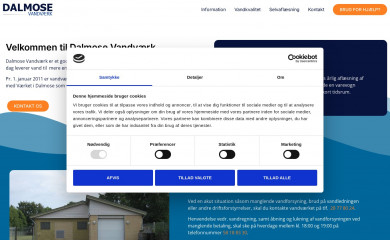 dalmosevand.dk screenshot