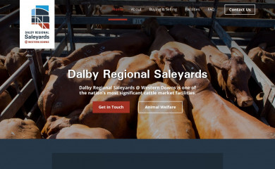 dalbyregionalsaleyards.com.au screenshot
