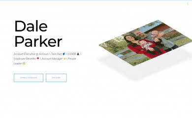 daleeparker.com screenshot