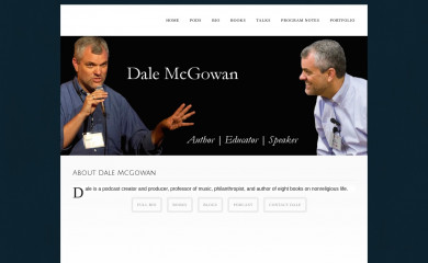 dalemcgowan.com screenshot