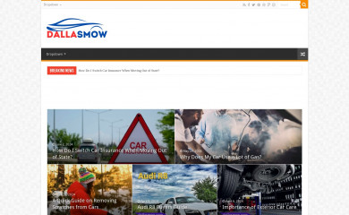 dallasmow.com screenshot