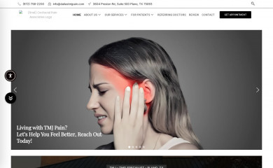 dallastmjpain.com screenshot