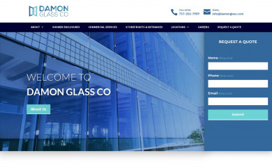 damonglass.com screenshot