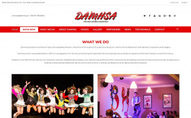 damhsa.ie screenshot