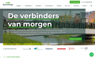 damsteegtwaterwerken.nl screenshot