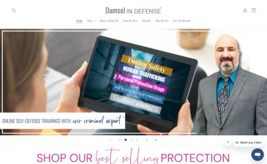 damselindefense.net screenshot