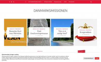 danmarksmissionen.dk screenshot