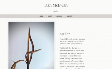 danmcewan.com screenshot