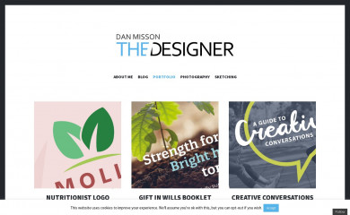 danmissondesign.co.uk screenshot