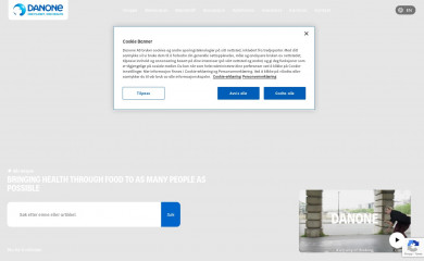 danone.no screenshot